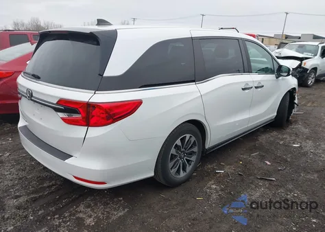 2021 Honda Odyssey Ex-L z USA, uszkodzony, nr VIN 5FNRL6H71MB039822